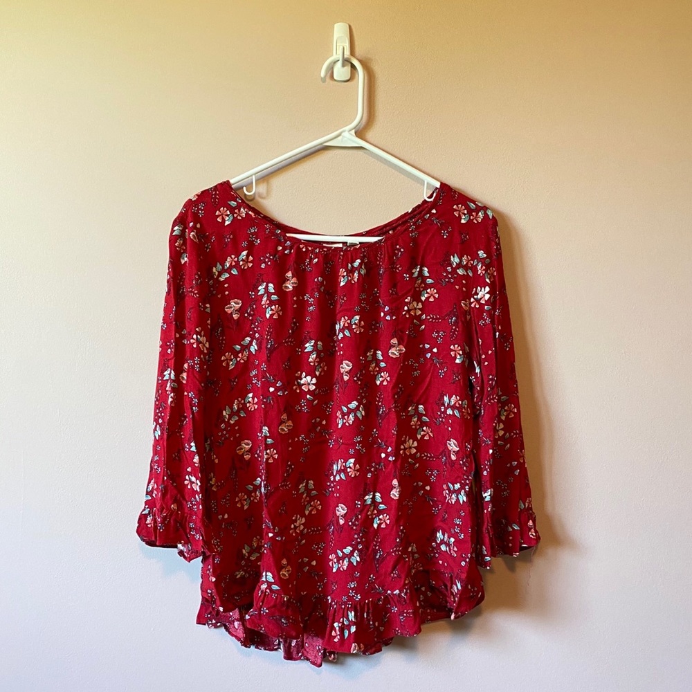 GAP Floral Blouse
